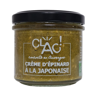 Crème d'épinard à la japonaise