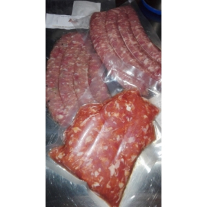 Saucisses 100% poulet persil ail échalote