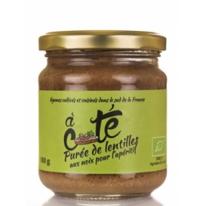 Purée de lentilles aux noix