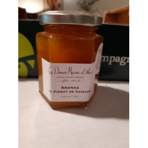 Confiture ananas au piment de cayenne