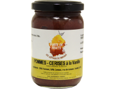 Purée de fruit-pomme/cerise à la vanille 220g