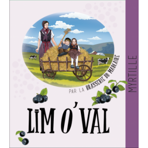 Lim o'val myrtille
