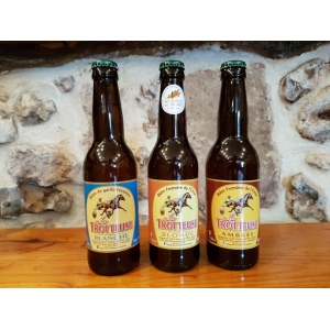 Bières 6x33cl la trotteuse (blche, blde, amb)