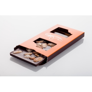 Tablette - noir - amandes