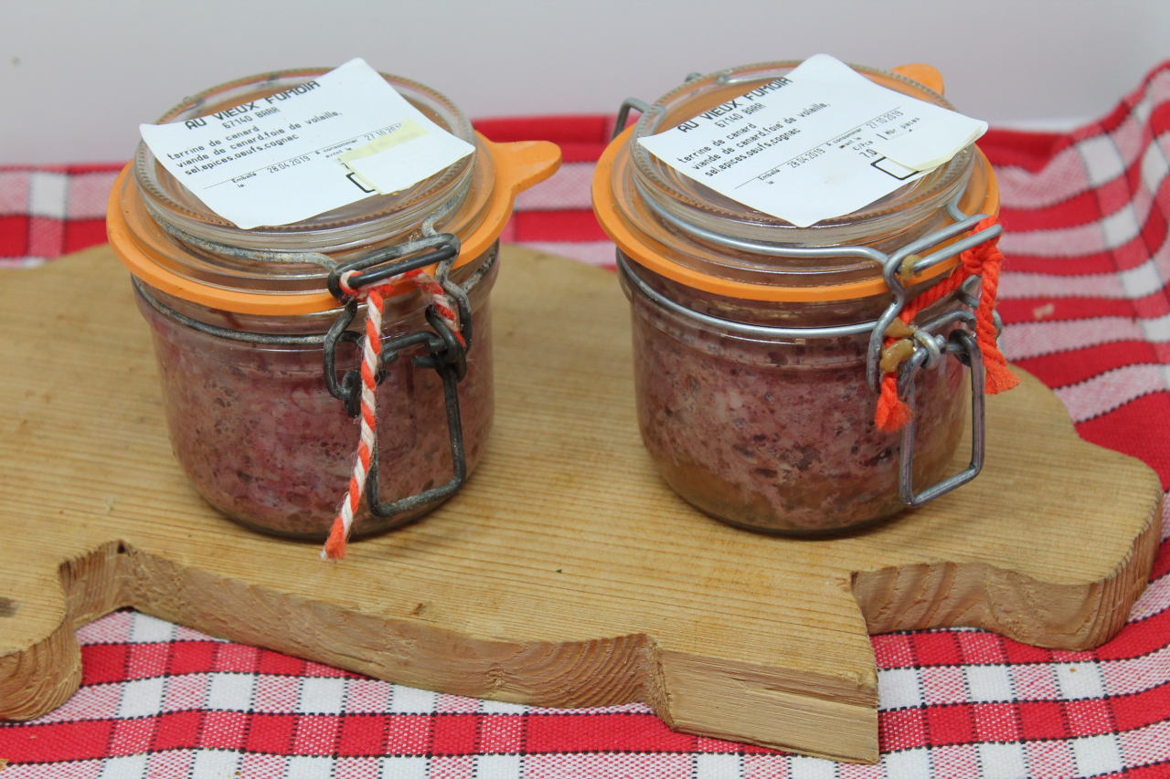 Beurrier/Plat à terrine vintage