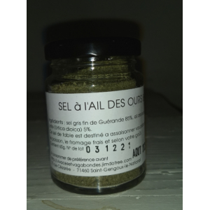 Sel à l'ail des ours et ortie