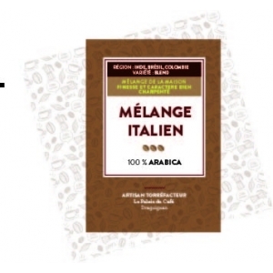 Mélange italien 100 % arabica - 1 kg mouture cafetière piston
