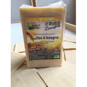 Feuilles à lasagne bio
