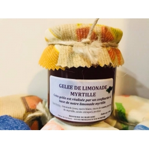 Gelée de limonade myrtille