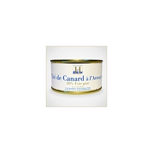 Pâté de canard à l'armagnac 30 % de foie gras