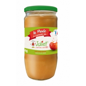 Compote de pomme juliet  pot de  850g