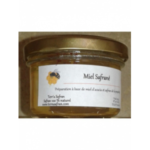 Miel acacia safrané