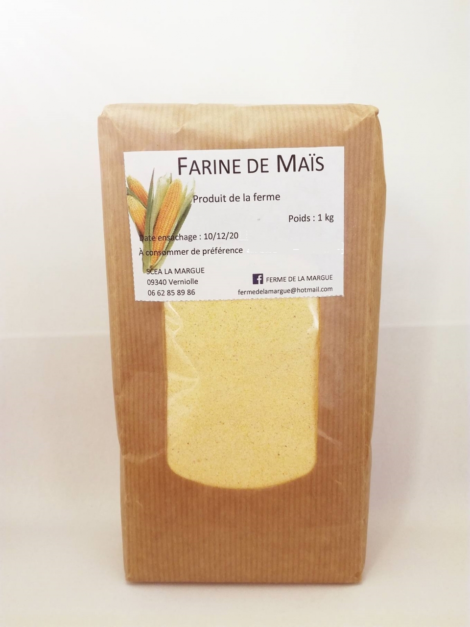 Grossiste Farine de maïs Italie Carton de 10 x 1kg - prix en gros