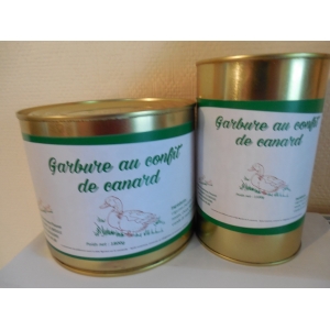 Garbure au confit de canard(1500 g)