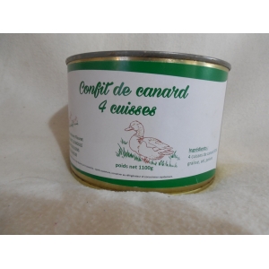 Confit de canard  (4 cuisses)