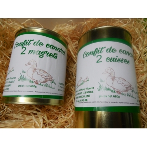 Confit de canard (2 magrets)