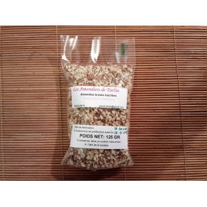 Amandes brute hachées torréfiées