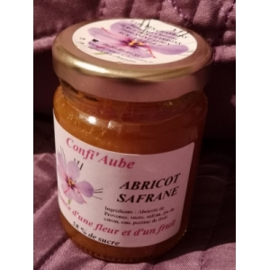 Confi'aube abricot safrané