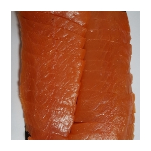 Sashimis saumon fume ecossais confit