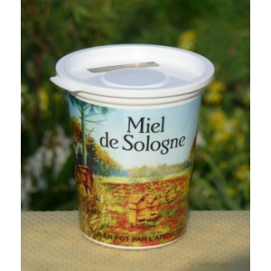 Miel de forêt de sologne crémeux décor sologne