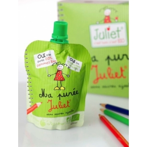 Purée de pomme en gourde