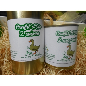 Confit d'oie (2 cuisses)