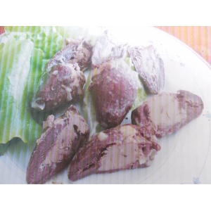 Cœurs de canard fourres (au foie gras)