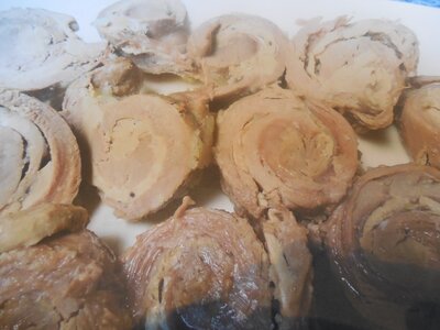 Aiguillettes de canard roulées au foie gras