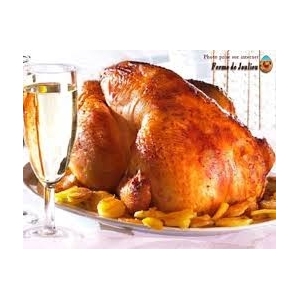 Poularde entière noël distribuée le 23/12