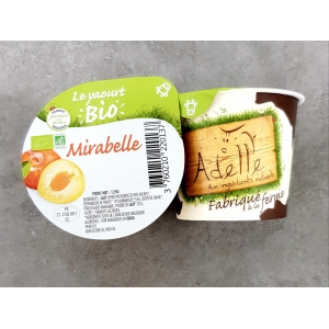 Lot de 6 yaourts mirabelle