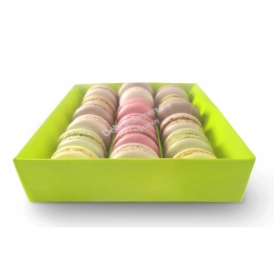Macarons boîte de 24 - bio