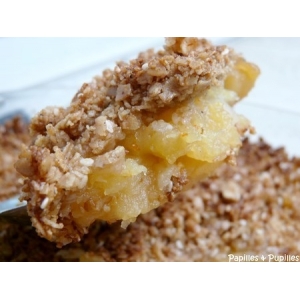 Crumble aux pommes 4 pers