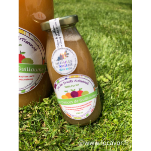 Jus de pomme médaillé d'argent