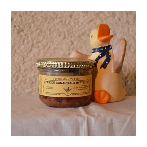 Pâté de canard aux myrtilles
