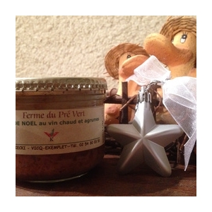 Pâté de noël au vin chaud et agrumes