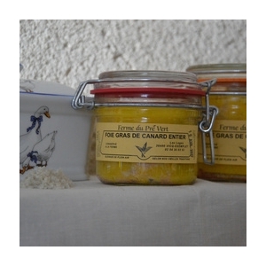 Foie gras de canard entier en conserve