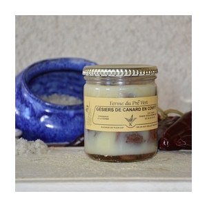 Gésiers de canard confits en conserve