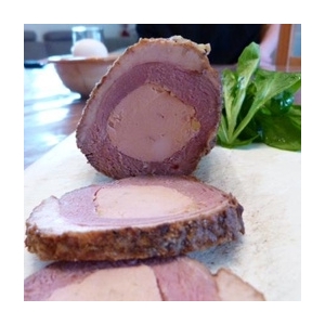 Magrets de canard farcis au foie gras