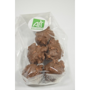 Rochers chocolat lait bio