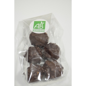 Rochers chocolat noir bio