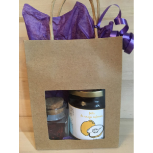 Coffret safran 0,5g+1gelée de coings/safran