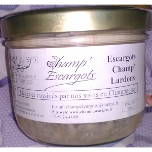 Escargots champ'lardons