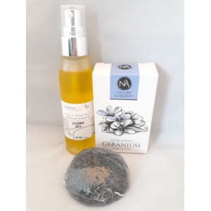 Lot soin peaux sensibles