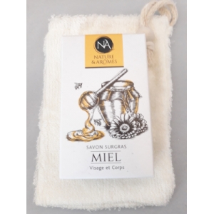 Gant en bambou et son savon 'le naturel'