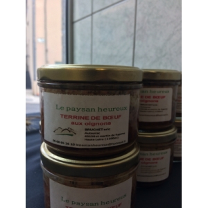 Terrine de boeuf aux oignons
