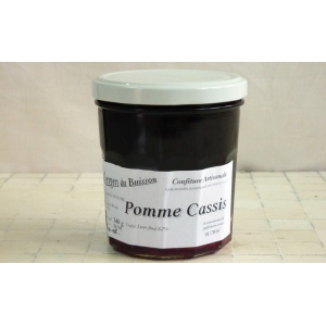 Confiture de pomme cassis 330 gr
