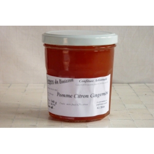 Confiture pomme citron gingembre 330 gr