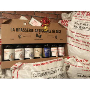 Coffret cadeau dégustation 7 bières différentes