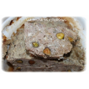 Terrine de cerf aux pistaches