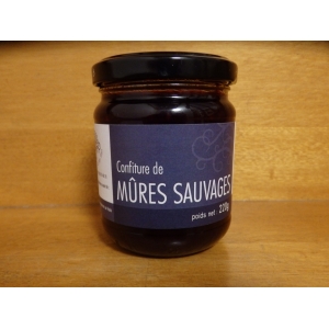 Confiture de mûres sauvages